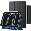 Evetane Cover iPad Pro 12.9" (2018/2020/2021) - Silicone - Nero - refurbished