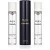 Chanel Bleu de Chanel Parfum Pocket Spray Refillable 20 ml + Parfum Refill 2 x 20 ml (man)