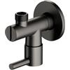 OMNIRES Universal valvola ad angolo 1/2", 3/8", 8857GR, Universal grafite spazzolato [Rubinetteria Bagno > Rubinetti Filtro]
