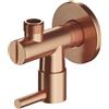 OMNIRES Universal valvola ad angolo 1/2", 3/8", 8857CPB, Universal rame spazzolato [Rubinetteria Bagno > Rubinetti Filtro]