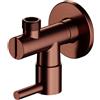 OMNIRES Universal valvola ad angolo 1/2", 3/8", 8857ORB, Universal rame antico [Rubinetteria Bagno > Rubinetti Filtro]