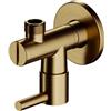 OMNIRES Universal valvola ad angolo 1/2", 3/8", 8857BR, Universal bronzo antico [Rubinetteria Bagno > Rubinetti Filtro]