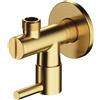 OMNIRES Universal valvola ad angolo 1/2", 3/8", 8857BSB, Universal ottone spazzolato [Rubinetteria Bagno > Rubinetti Filtro]