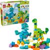 LEGO DUPLO Dinosauri 3 in 1 su Ruote - Gioco Educativo 10451
