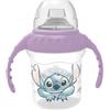 Tataway Tazza da Viaggio 250 ml, Design Disney Stitch, Coperchio Antigoccia, Portatile.