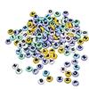Rayher Mix di Perline con Lettere, Colori Misti, 6mmø