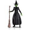 Swarovski Wicked Elphaba Thropp, Soggetto Decorativo con 444 Sfaccettature di Cristalli Raffigurante il Personaggio di Elphaba del Film Wicked, Oggetto da Collezionare, 14 x 3,7 x 7,3 cm