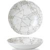 Churchill 24.8 cm - Studio Prints Kintsugi Piatto Fondo In Porcellana Vetrificata