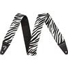 Fender Tracolla per Chitarra, Adatta per Chitarre Elettriche, Acustiche e Bassi, Stampa Wild Animal, Zebra