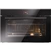 Ilve PRONTA CONSEGNA - Ilve Forno elettrico da incasso Professional Plus OV91GT31 in vetro temperato nero da 90 cm