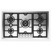 Ilve PRONTA CONSEGNA - Ilve Piano cottura gas filotop Panoramagic HCPMT95D in acciaio inox da 90 cm