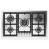 Ilve Piano cottura gas filotop Professional Plus HCPT95D in acciaio inox da 90 cm
