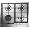 Ilve Piano cottura gas Professional Plus HCS60CK in acciaio inox da 56 cm