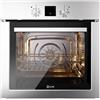 Ilve Forno elettrico multifunzione da incasso Professional Plus OV60SMPVS1 in acciaio inox da 60 cm