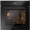 Ilve PRONTA CONSEGNA - Ilve Forno elettrico da incasso Professional Plus OV601GL3 in vetro temperato nero da 60 cm