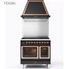 Ilve Cucina PD09N da incasso Nostalgie PD096NE3 doppio forno e piano cottura 6 fuochi da 90 cm