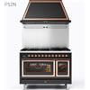 Ilve Cucina P12N da incasso Nostalgie P12SNE3 doppio forno e piano cottura 5 fuochi con coupe de feu da 120 cm - IN PROMOZIONE CON VOUCHER FINO AL 15/06