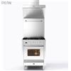Ilve Cucina P07W Professional Plus P07WE3 piano cottura 4 fuochi da 70 cm