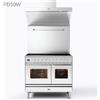 Ilve Cucina PD10W Professional Plus PD10FWE3 doppio forno e piano cottura 6 fuochi con fry top da 100 cm - IN PROMOZIONE CON VOUCHER FINO AL 29/06