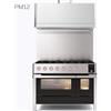Ilve Cucina PM12 Panoramagic PM128DS3 doppio forno e piano cottura 8 fuochi finitura inox da 121.6 cm - IN PROMOZIONE FINO AL 13/07