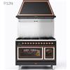 Ilve Cucina P12N da incasso Nostalgie PI127NE3 doppio forno e piano cottura induzione da 120 cm