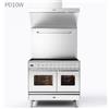 Ilve Cucina PD10W Professional Plus PDI106WE3 doppio forno e piano cottura induzione da 100 cm