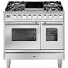 Ilve Cucina PD09W Professional Plus PD09IDWE3 doppio forno e piano cottura 4 fuochi e 2 zone induzione con dual da 90 cm - IN PROMOZIONE CON VOUCHER FINO AL 29/06