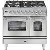 Ilve Cucina PD09N da incasso Nostalgie PD09PDNE3 doppio forno e piano cottura 4 fuochi con pescera e dual da 90 cm