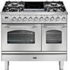 Ilve Cucina PD10N da incasso Nostalgie PD10IDNE3 doppio forno e piano cottura 4 fuochi e 2 zone induzione con dual da 100 cm