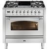 Ilve Cucina P09N da incasso Nostalgie P09IDNE3 piano cottura 4 fuochi e 2 zone induzione con dual da 90 cm - IN PROMOZIONE CON VOUCHER FINO AL 22/06