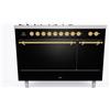 Ilve Cucina P12N da incasso Nostalgie P12SQNE3 doppio forno cieco e piano cottura 5 fuochi con coupe de feu da 120 cm - IN PROMOZIONE FINO AL 13/07