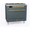 Ilve Cucina P36N da incasso Nostalgie P366DDQNSY forno pirolitico cieco e piano cottura 6 fuochi da 91.1 cm