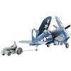 Tamiya 61085 1/48 Vought F4U-1D Corsair w/Moto Tug (Japan Import)