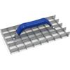 DEWEPRO - Pialla per pulizia griglia, 30 x 30 mm, dimensioni: 285 x 145 mm