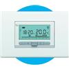 CAME Cronotermostato digitale TH/350 da incasso cover bianca a batterie programmazione settimanale della temperatura su tre livelli e controllo temperatura differenziale e proporzionale-integrale