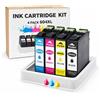 Compatibile rigenerato garantito KIT T604 XL per EPSON NERO MAGENTA GIALLO CIANO