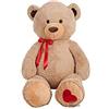 BEAR TOYS ORSO PELUCHE GIGANTE XXL 160 CM PLUSH SOFT TOYS BEAR