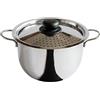Rivadossi Sandro Rivadossi RIV610022 Cuoci e Scola, Cm 22, Coperchio Forato Ind Pe101