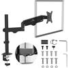 MACLEAN Supporto per monitor Maclean MC-135 Molla a gas 1732" Fino a 10kg Nero [MC-135]