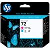 Hp testina di stampa magenta e ciano 72