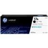 Hp cartuccia toner nero originale laserjet 17a
