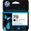 Hp cartuccia di inchiostro nero originale designjet 712 da 80 ml