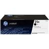 Hp cartuccia toner originale nero ad alta capacità laserjet 25x