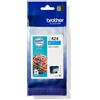 Brother lc424c cartuccia d'inchiostro 1 pz originale ciano