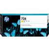 Hp cartuccia inchiostro giallo designjet 728, 300 ml
