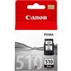 Canon cartuccia d'inchiostro nero pg-510 bk