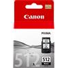 Canon cartuccia d'inchiostro nero a resa elevata pg-512 bk