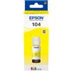 Epson 104 ecotank yellow ink bottle