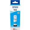 Epson 102 ecotank cyan ink bottle