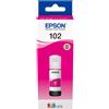 Epson 102 ecotank magenta ink bottle